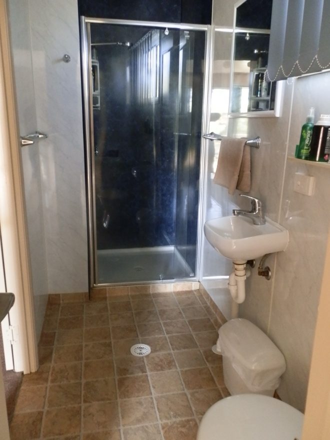 Family cabin bathroom